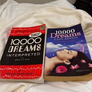 DREAMS BOOKS PAPERBACK - DREAMS - explained and interpreted - comprehensive!